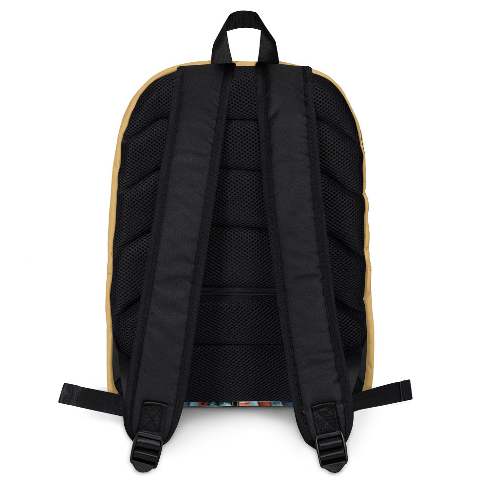 Blessed Teacher Fawn Backpack (Back View)
