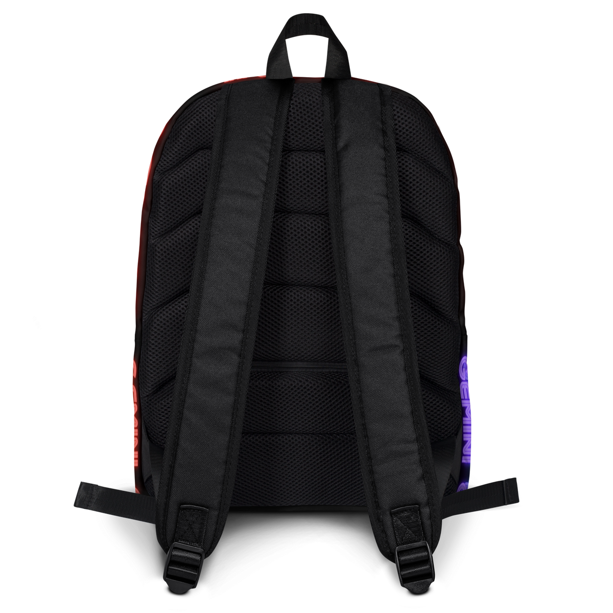 Gemini_Rainbow_-_Black_Backpack_Back_View