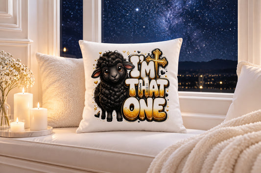 I'm That One White Premium Decor Pillow 22 x 22