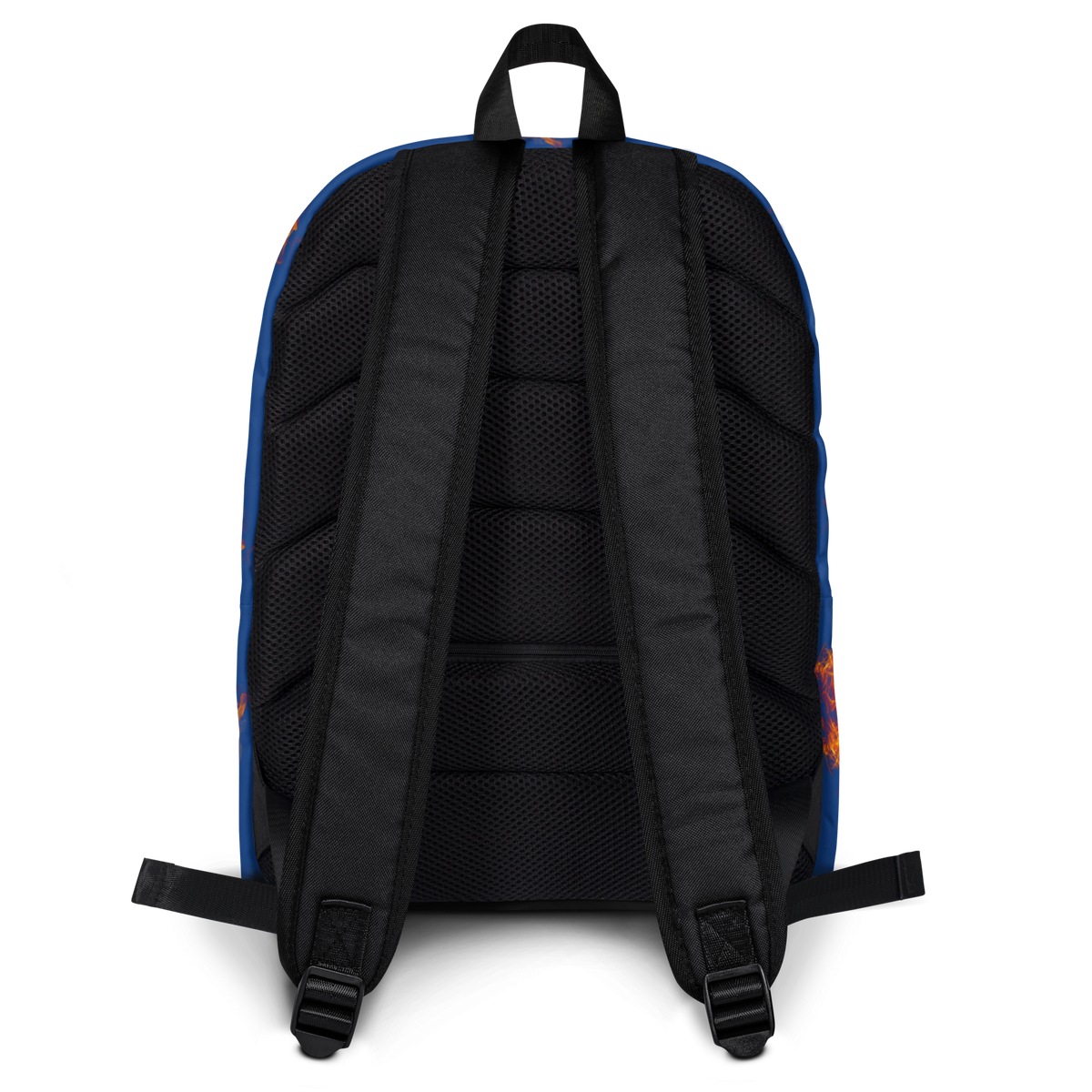 Legacy Built Different Blue Backpack (Back View)