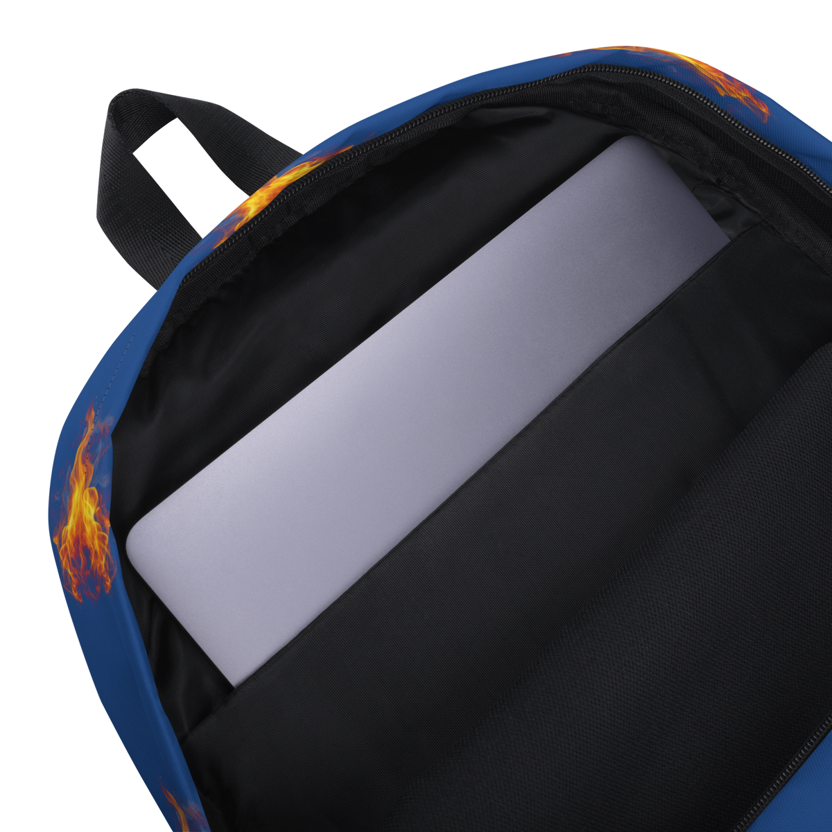 Legacy Built Different Blue Backpack (Laptop View)
