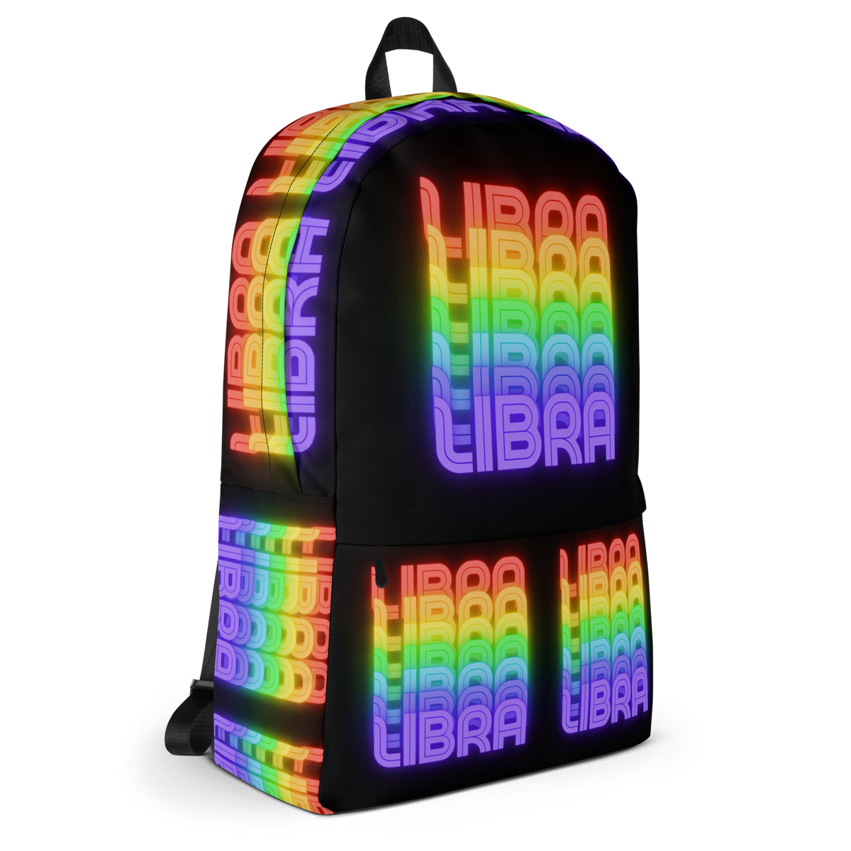 Rainbow_Libra_-_Black_Backpack_Side_View