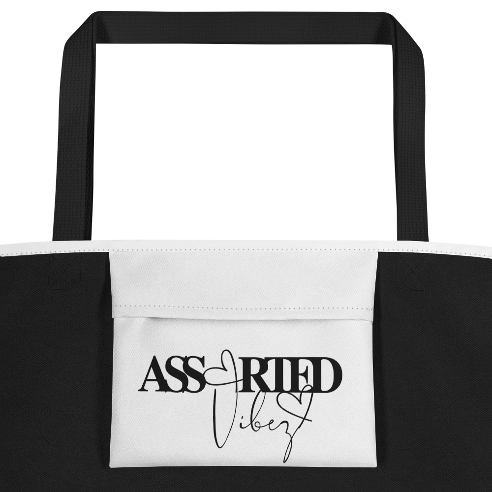 Sagittarius_Rainbow_-_White_Large_Tote_Bag_with_Pocket_Inside_Pocket_View