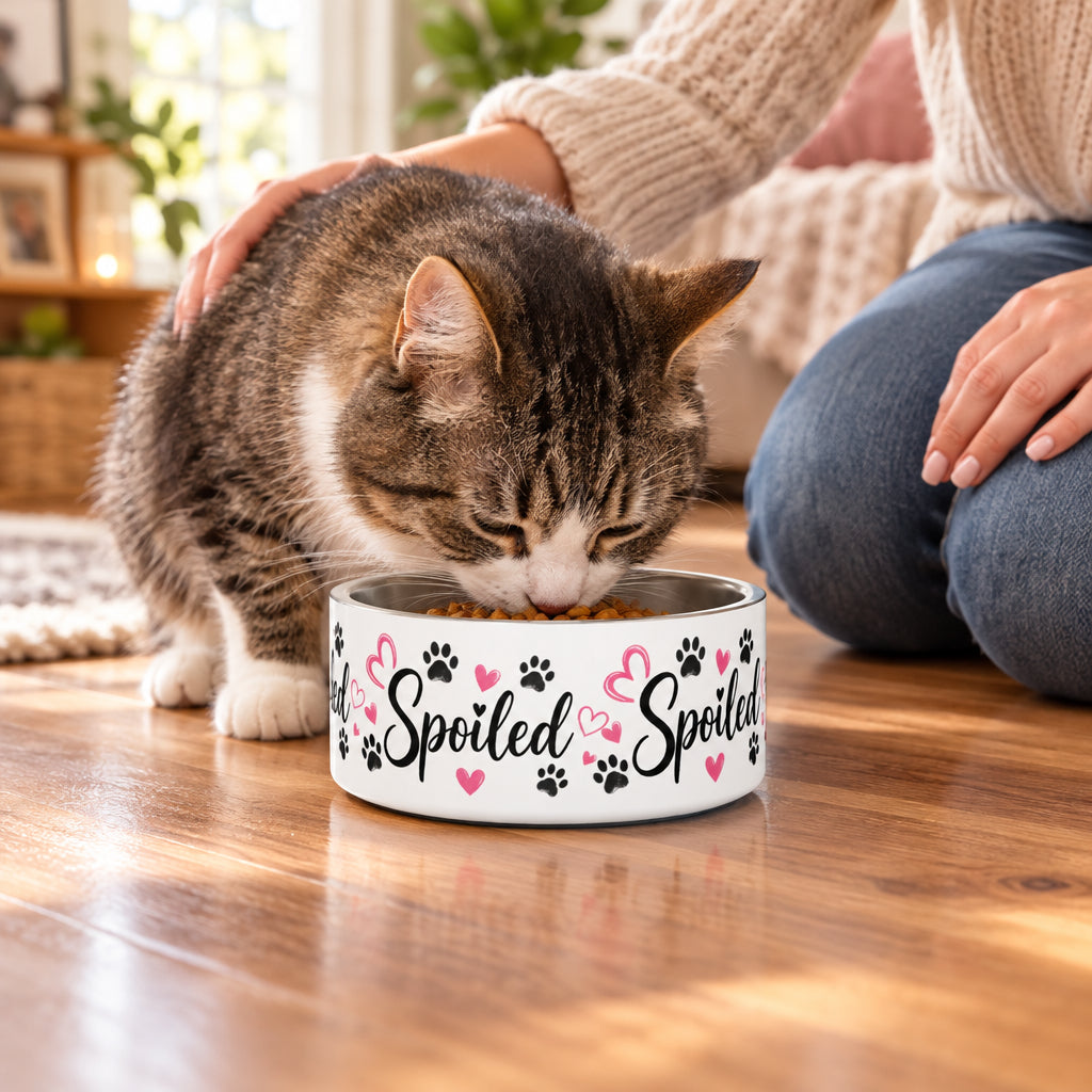 Spoiled Pet Bowl 32-oz - Cat View