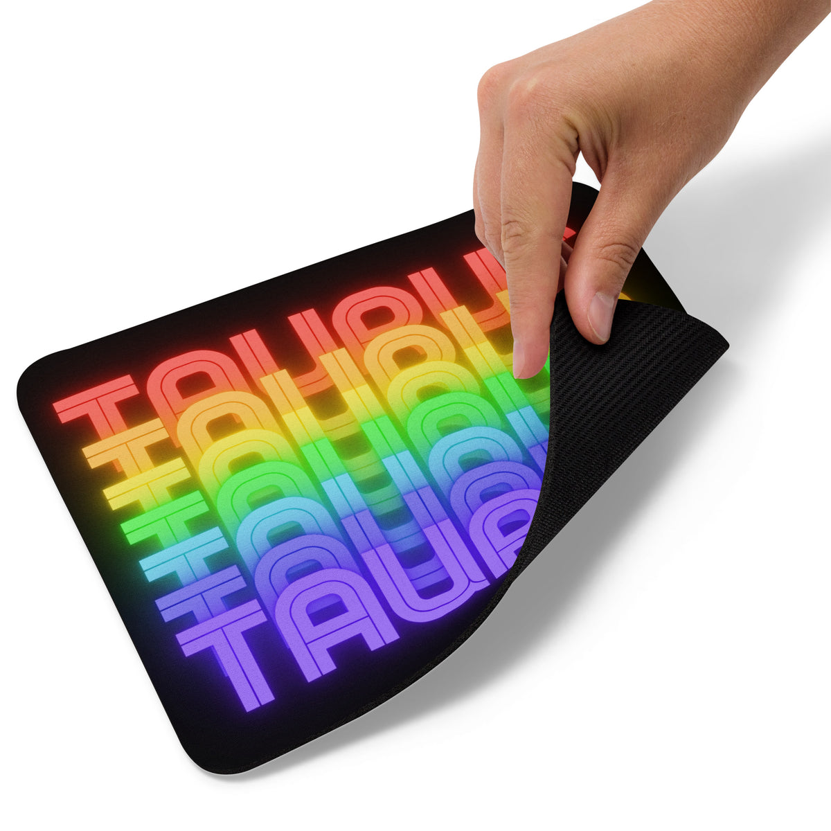 Taurus Rainbow - Black Mouse Pad