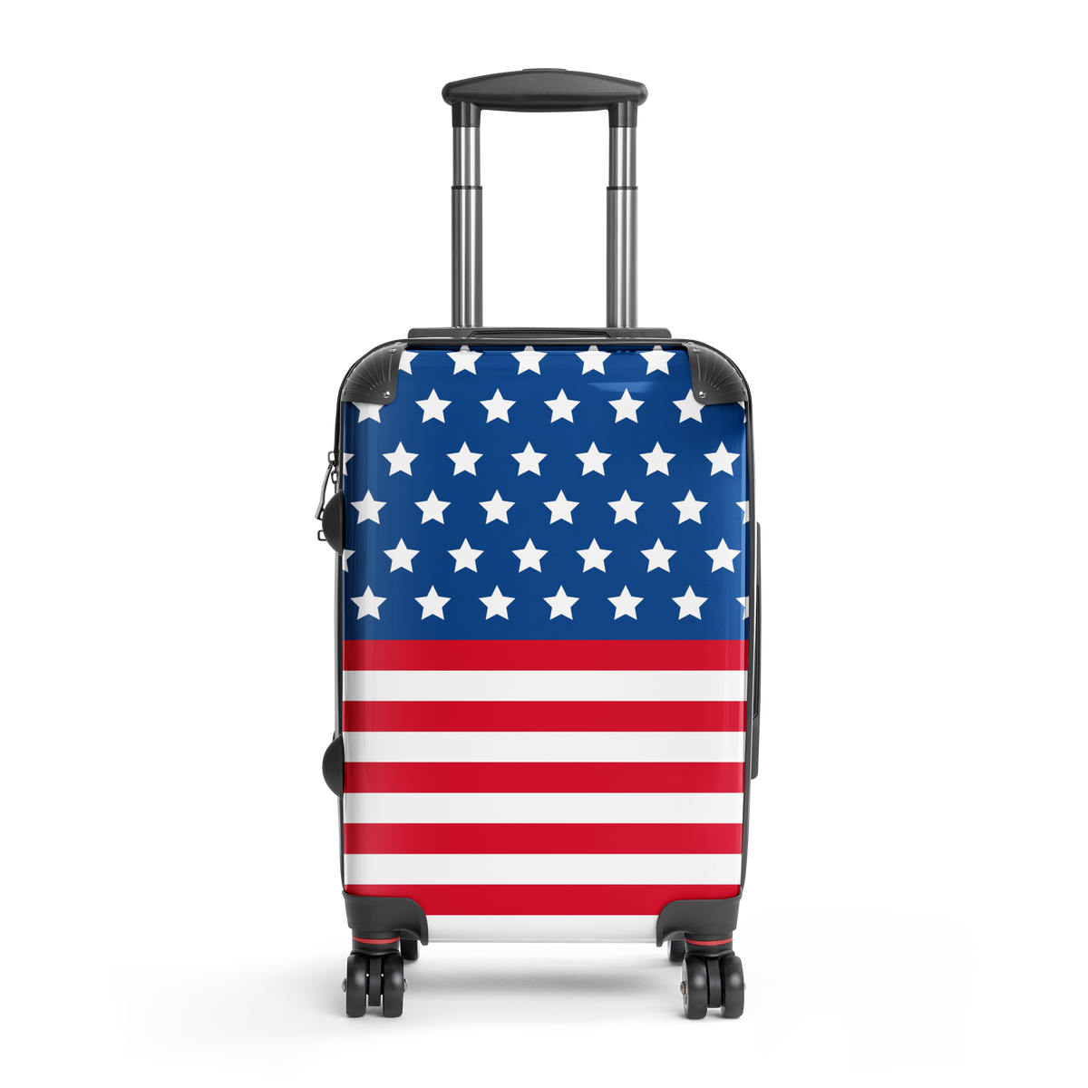 USA Flag suitcase--small-front